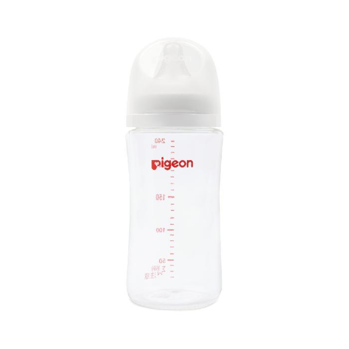 Pigeon 贝亲 自然实感第3代PRO系列 AA188 玻璃奶瓶 240ml L 6月+ 75.3元（需用券）