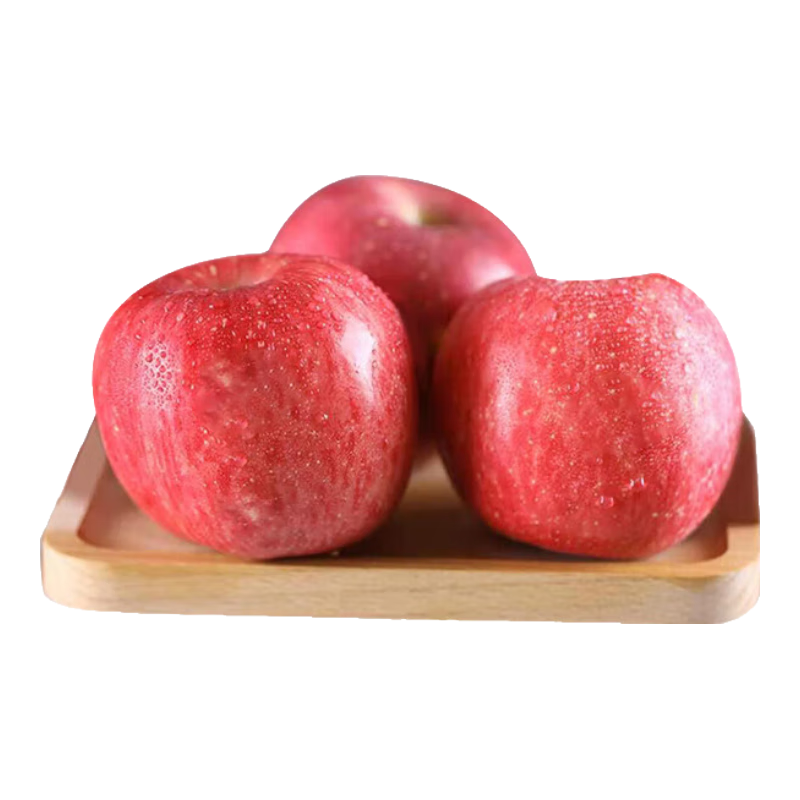 PLUS会员：京鲜生 陕西洛川苹果红富士12粒 单果180-220g*2件 45.94元包邮（合22.9