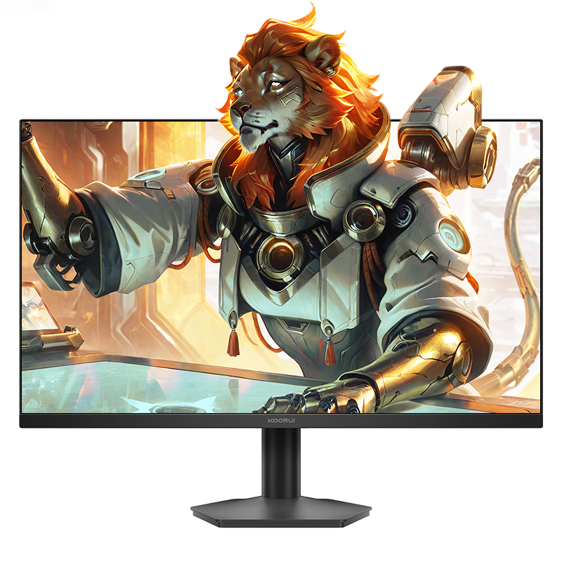 KOORUI科睿 24.5英寸2K 260Hz高刷FastIPS显示器 硬件低蓝光HDR400认证 1Ms游戏电竞电