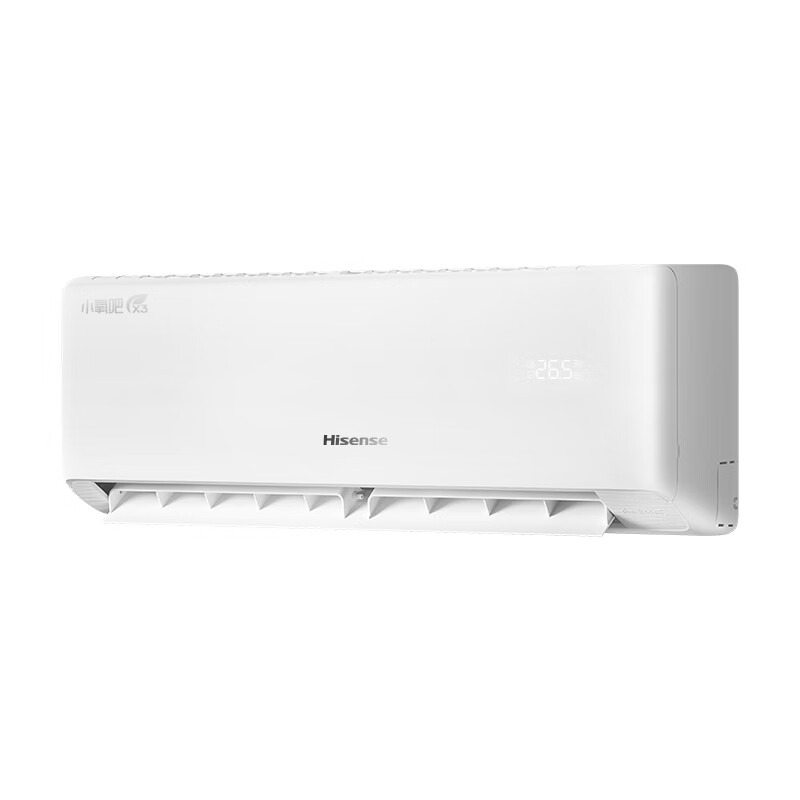 以旧换新补贴、PLUS会员：Hisense 海信 小氧吧X3 KFR-26GW/X300U-X1 壁挂式空调 1匹 