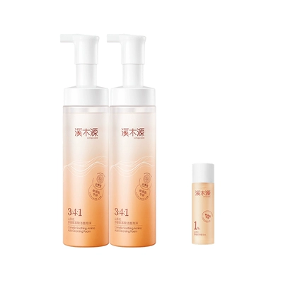 88VIP：溪木源 山茶花潔面泡沫150ml*2瓶+贈山茶花水15ml 69.3元包郵+2000淘金幣,