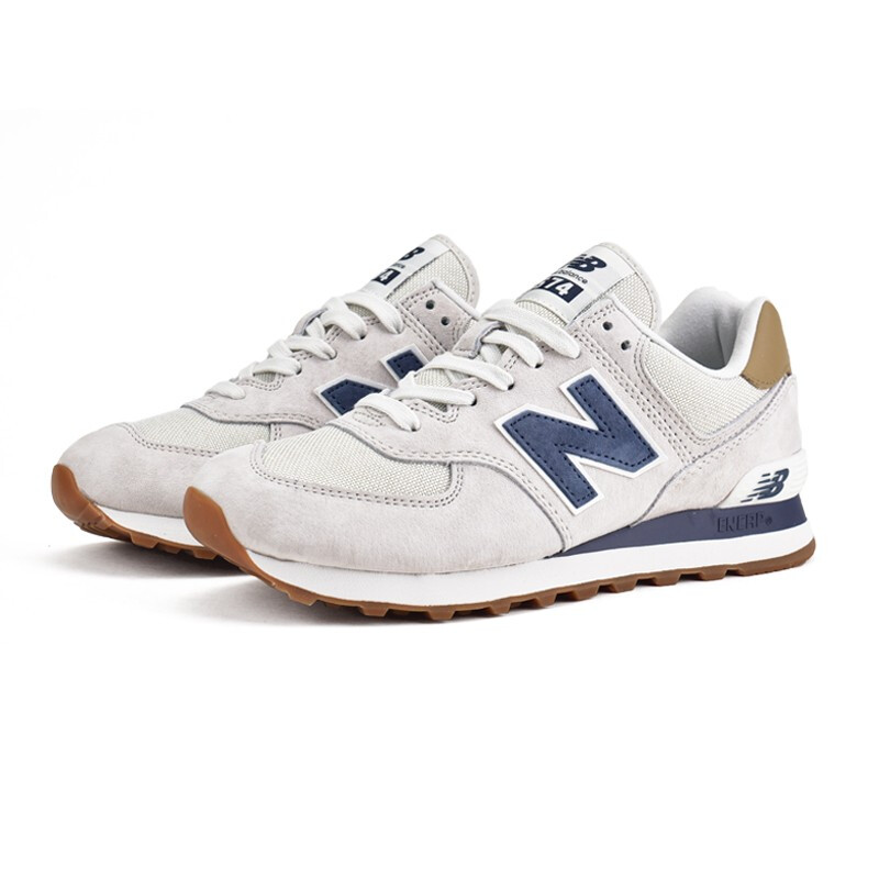 new balance 574系列 中性跑鞋 ML574LGI 灰色 366.73元（需用券）