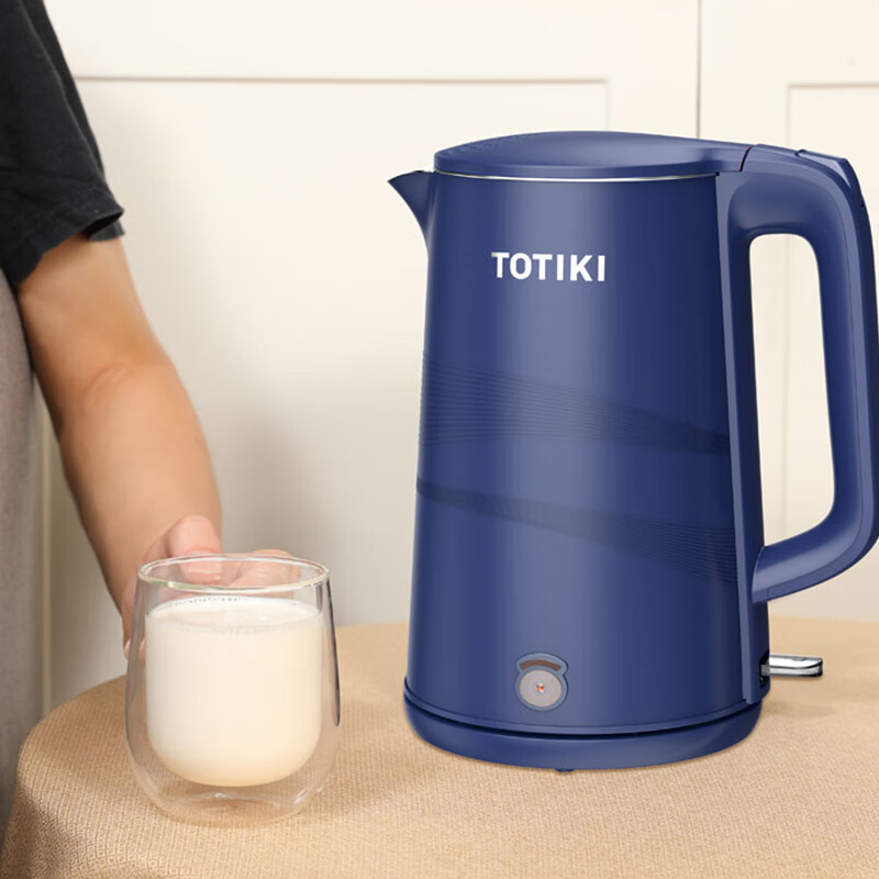 TOTIKI 拓几 304不锈钢全钢无缝内胆大容量电热水壶 1.8L 189元（需用券）