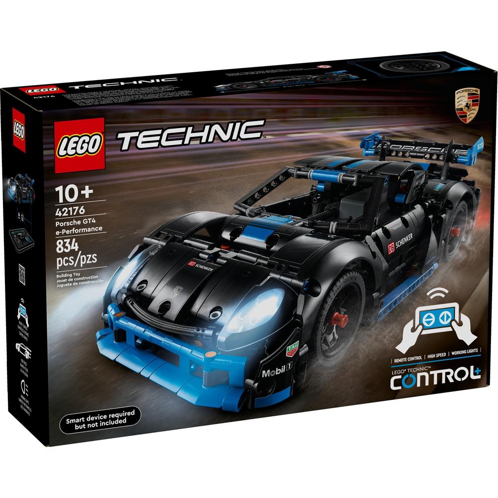 LEGO 乐高 积木机械组系列42176 保时捷GT4遥控赛车男孩儿童玩具七夕节礼物 134