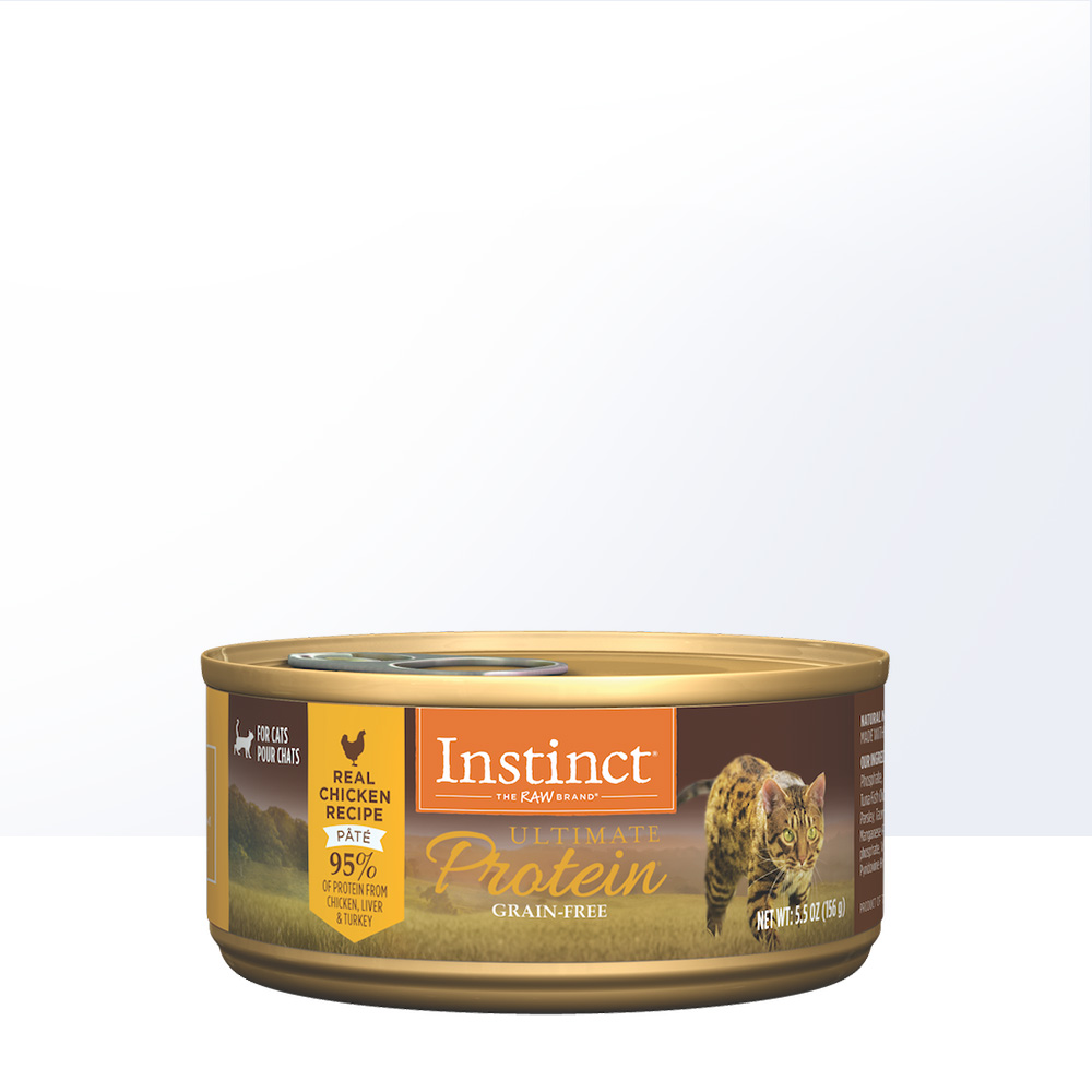 88VIP：Instinct 百利 天然百利高蛋白系列猫罐头全猫主食罐猫湿粮156g 46.55元