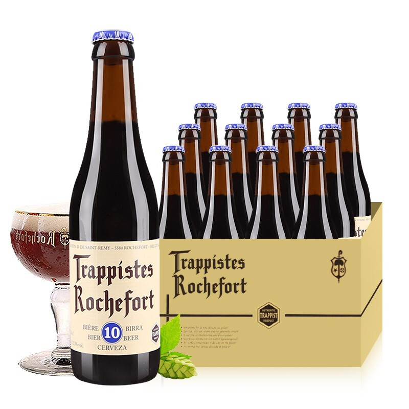 Trappistes Rochefort 罗斯福 10号 修道院精酿啤酒 330ml 378元