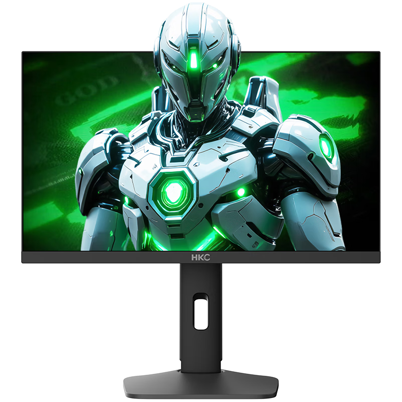HKC 24.1英寸500Hz显示器FastTN屏HDR400硬件低蓝光GTG0.5ms电竞Type-C三角洲游戏旋转