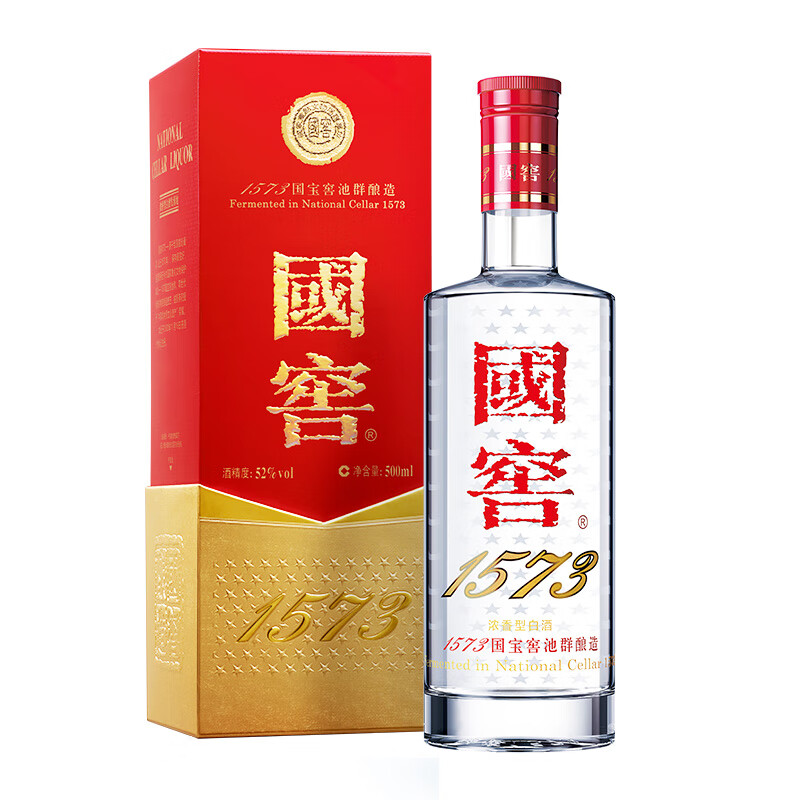 国窖1573 52%vol 浓香型白酒 500ml 单瓶装 ￥899.91