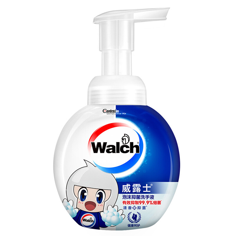 Walch 威露士 泡沫抑菌洗手液 卡通版 225ml 8.16元（需用券）