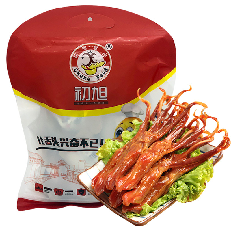 chuxufood 初旭食品 初旭官方店 散称温州初旭酱鸭舌头称重500g 独立小包鸭肉零食小吃 券后22.8元