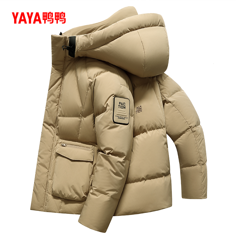 YAYA 鸭鸭 时尚都市 男士羽绒服 YE4B011335W-gf1 359元（需用券）