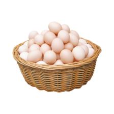 PLUS会员、京东百亿补贴：对面小城 农家新鲜现捡土鸡蛋 60枚 35.44元包邮