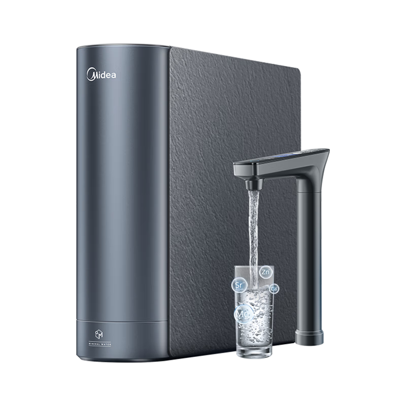 PLUS会员:Midea 美的 MRC810-3000 星河2.0净矿净水器 1200G 6年RO反渗透 2101.36元包邮(领券)