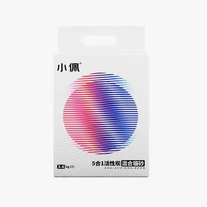 8日10点、限6000件、聚划算百亿补贴：小佩五合一混合猫砂除臭低尘 3.6kg 15.9