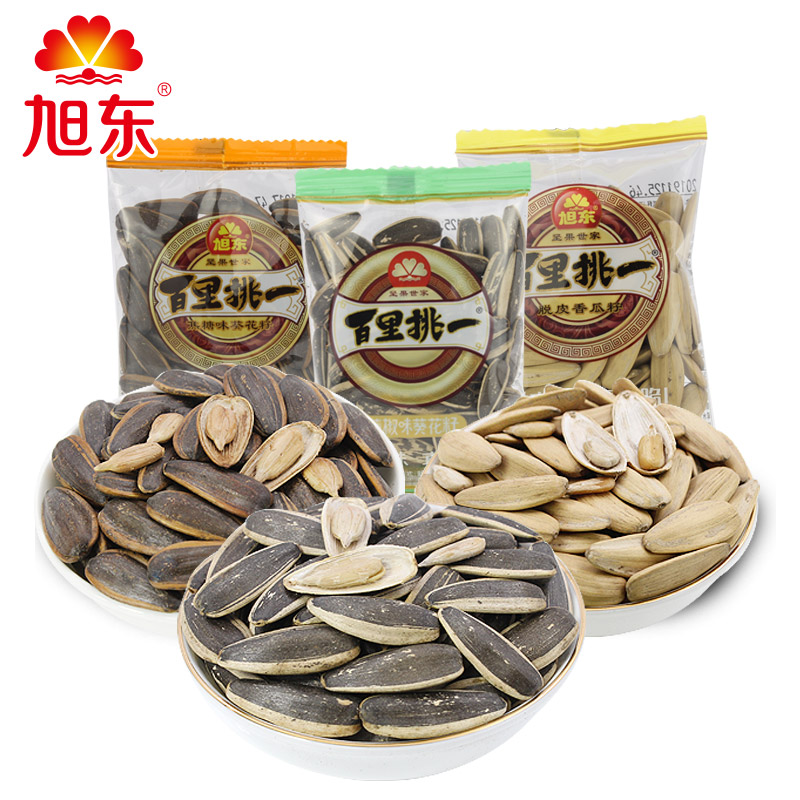 旭东 XUDONG FOOD 焦糖味葵瓜子 1000g 500g*2 42.8元