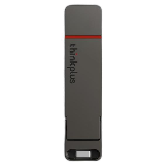 ThinkPad thinkplus TU200 Pro USB 3.2 固态U盘 灰色 128GB Type-C/USB-A双口 139元