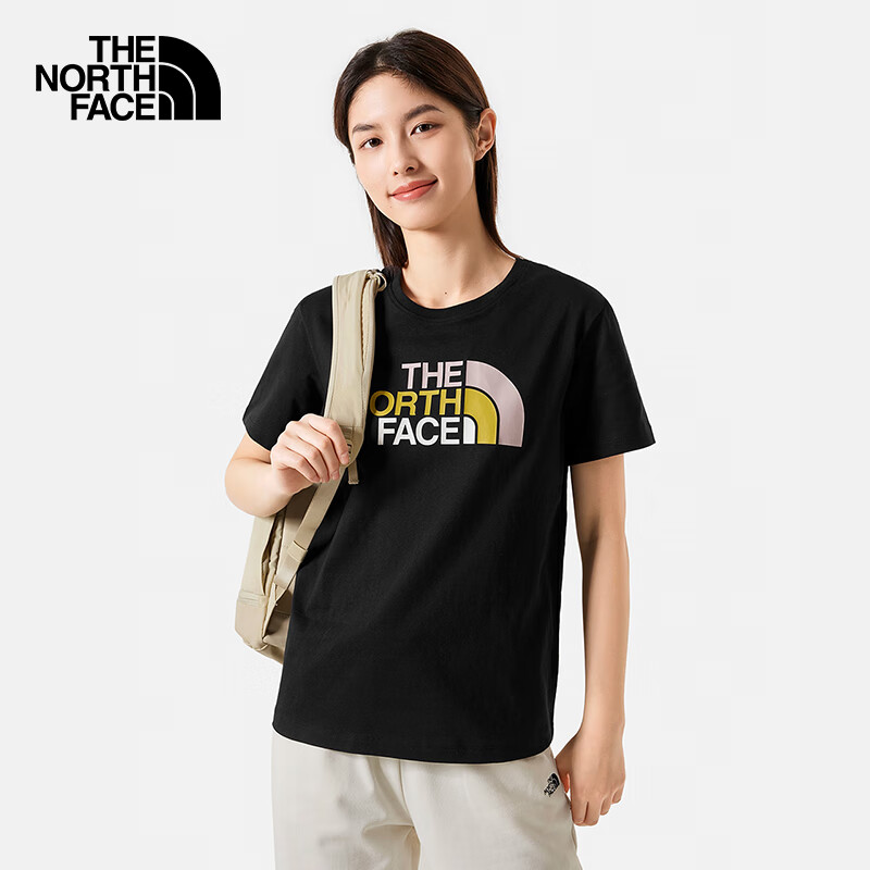 百亿补贴：The North Face 北面 短袖T恤女 简约LOGO印花 141元