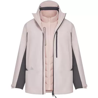 10点、天降礼金、88VIP：BOSIDENG 波司登 鹅绒羽绒服 三合一连帽外套 防风夹克