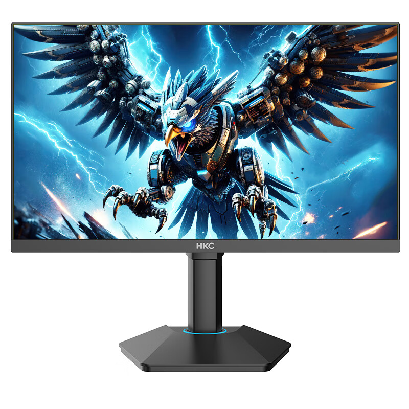 HKC 猎鹰二代 G25H4 24.5英寸FastIPS显示器（2K、240Hz、128%sRGB、HDR400） 1279元（需