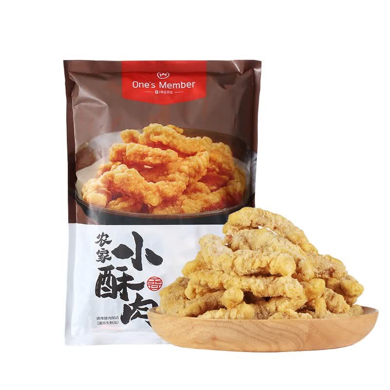 1号会员店 农家小酥肉椒麻味猪肉空气炸锅油炸火锅食材 1kg 29.94元