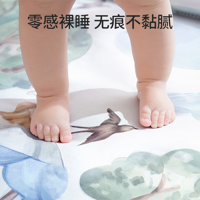OUYUN 欧孕 婴儿凉席冰丝宝宝可用可定制儿童幼儿园新生儿婴儿床专用凉垫 34