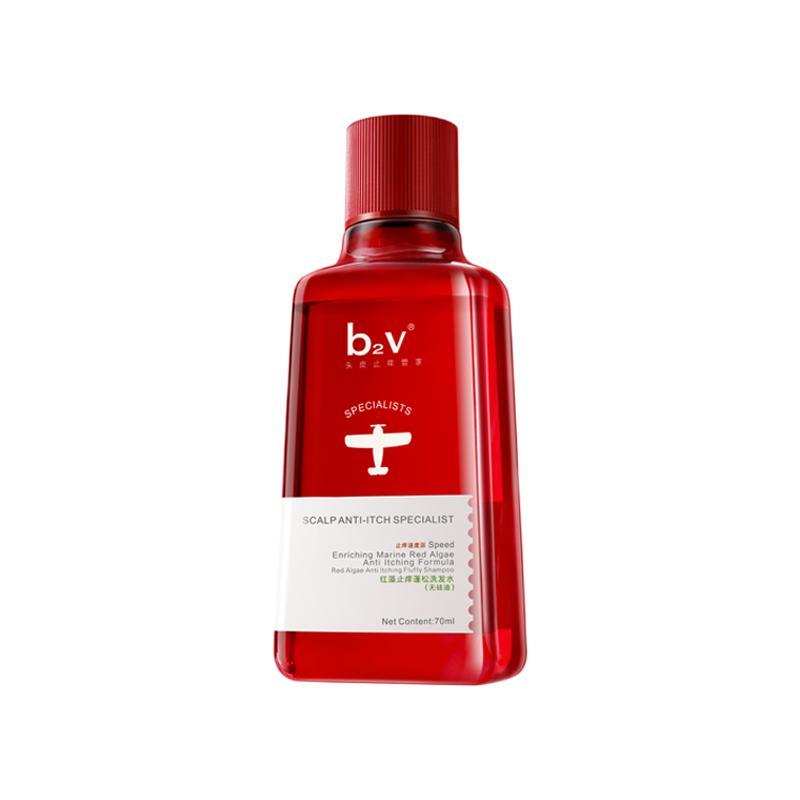 B2V 红藻止痒蓬松无硅油洗发水 70ml 9.9元