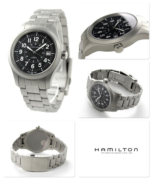 Hamilton 汉密尔顿 Khaki Field卡其野战系列 商务男士机械手表H69519133 5（约2137元）