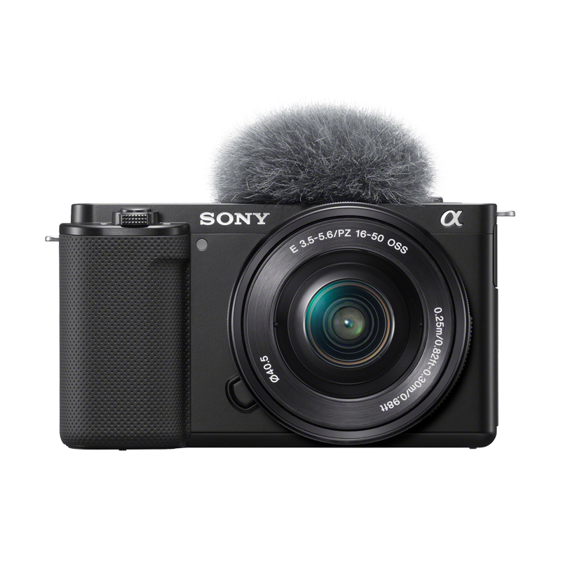 SONY 索尼 ZV-E10L 半画幅微单相机 标准镜头套装 VLOG APS-C画幅 黑色 4799元包邮