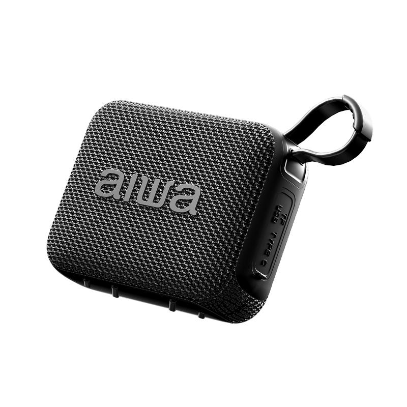 aiwa 重低音炮 蓝牙音箱 绅士黑 31.67元（需用券）