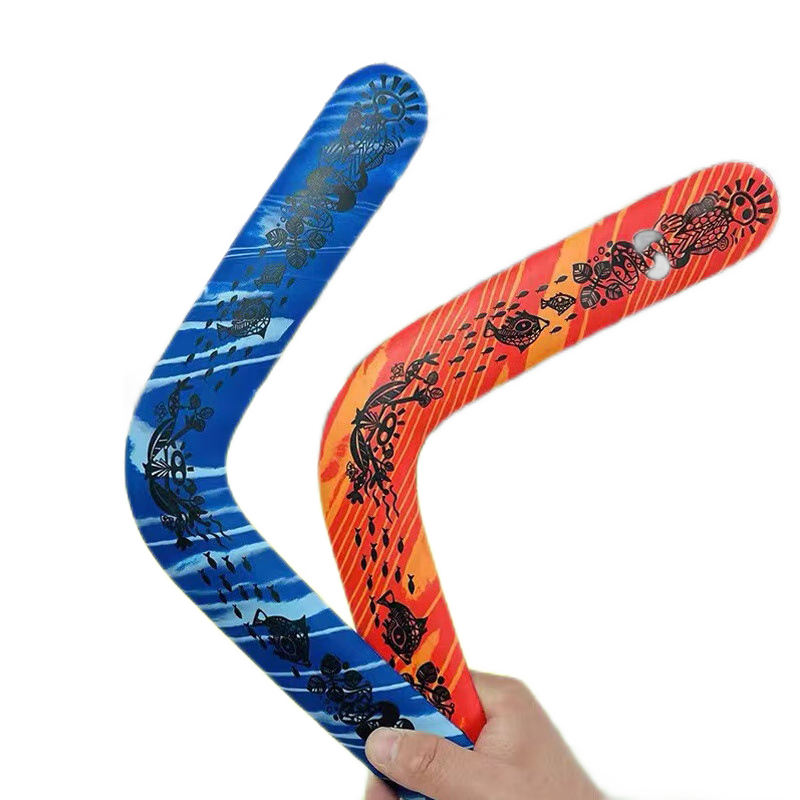 爸爸妈妈 爸爸回旋镖儿童玩具软飞盘V字回力标飞镖专业室外运动户外玩具 2