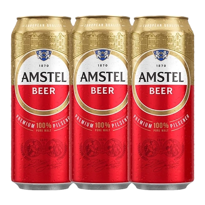 天猫U先、临期品：Amstel 红爵啤酒500ml*3听 8.82元包邮