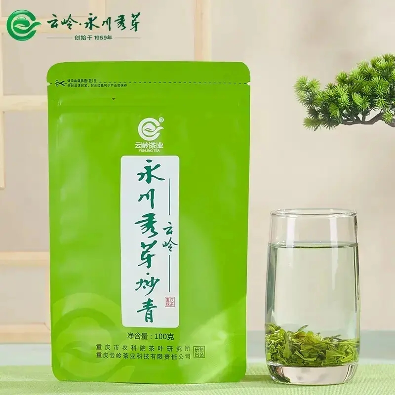 云岭茶业 YUNLING TEA 永川秀芽 炒青秀芽100g袋装 14.3元（需买2件，需用券）