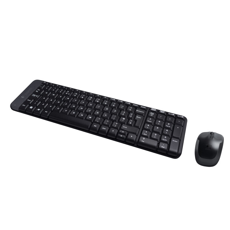 移动端：logitech 罗技 MK220 无线键鼠套装 黑色 84.99元