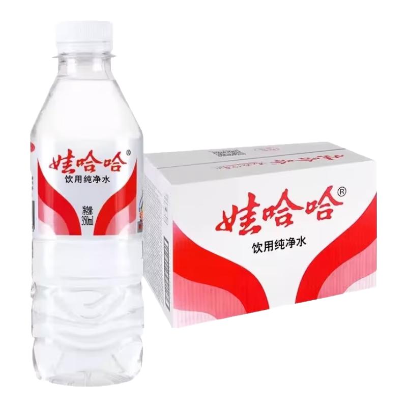 娃哈哈 饮用纯净水 350ml 24.7元（需用券）