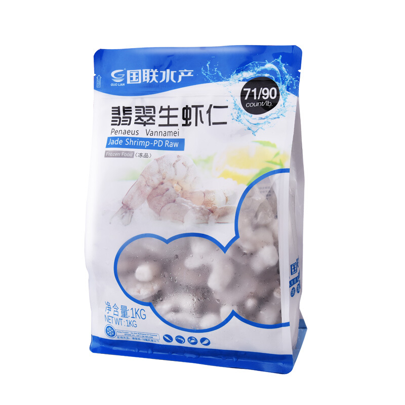 GUOLIAN 国联 翡翠生虾仁 1kg 63.2元（需买3件，需用券）