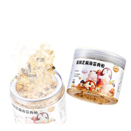 qiutianmanman 秋田满满 高铁芝麻海苔肉松 80g 28.27元（需买6件，需用券）