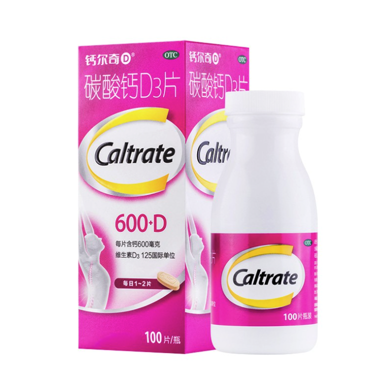Caltrate 钙尔奇 碳酸钙D3片 100粒 79.87元