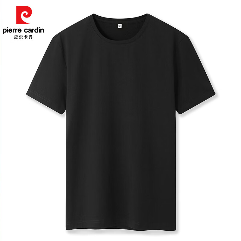 pierre cardin 皮尔·卡丹 2025男士230g重磅T恤 BL-T05 32.9元（需买2件，需用券）