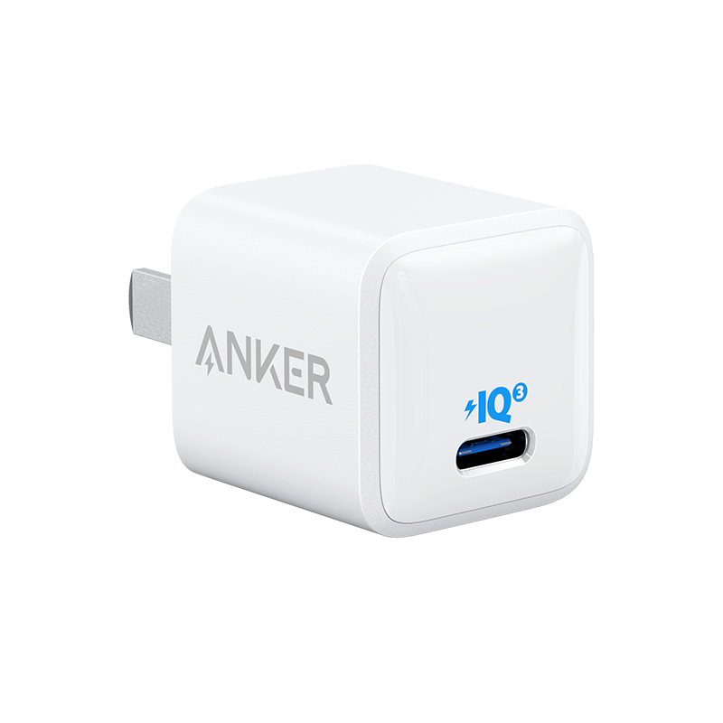 Anker 安克 手机充电器 Type-C 20W 白色 29.89元