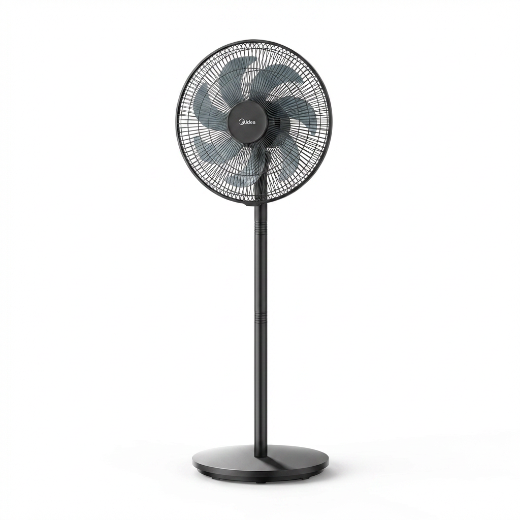 淘金币可用、今日必买：美的 FSA35SPH 落地扇 七叶黑色升级款 133.1元（晒单