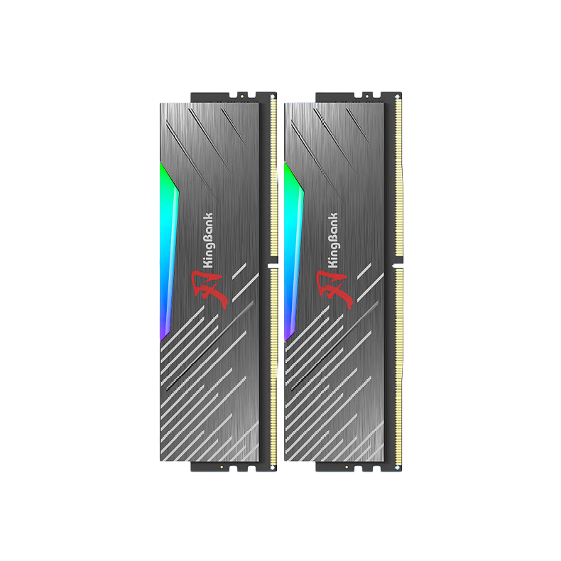 金百达 黑刃 DDR5 6800MHz RGB 台式机内存 灯条 黑色 32GB 16GBx2 C34 海力士A-die 729