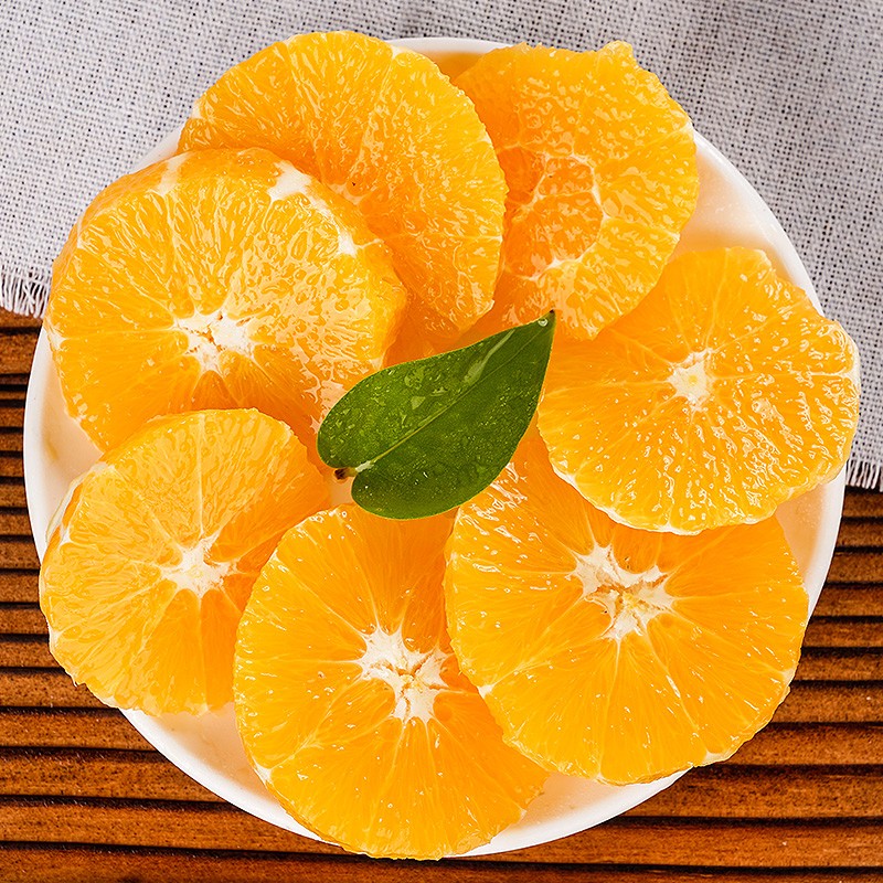 天乐优选冰糖橙橙子新鲜水果整箱 5斤大果 9.90元包邮