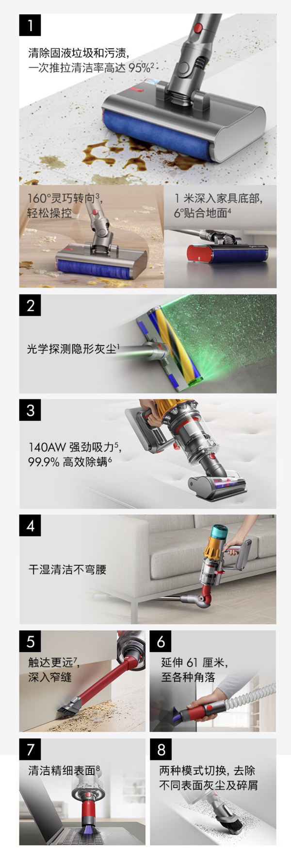 dyson 戴森 V12n Detect Slim Nautik Fluffy 轻量吸尘洗地机