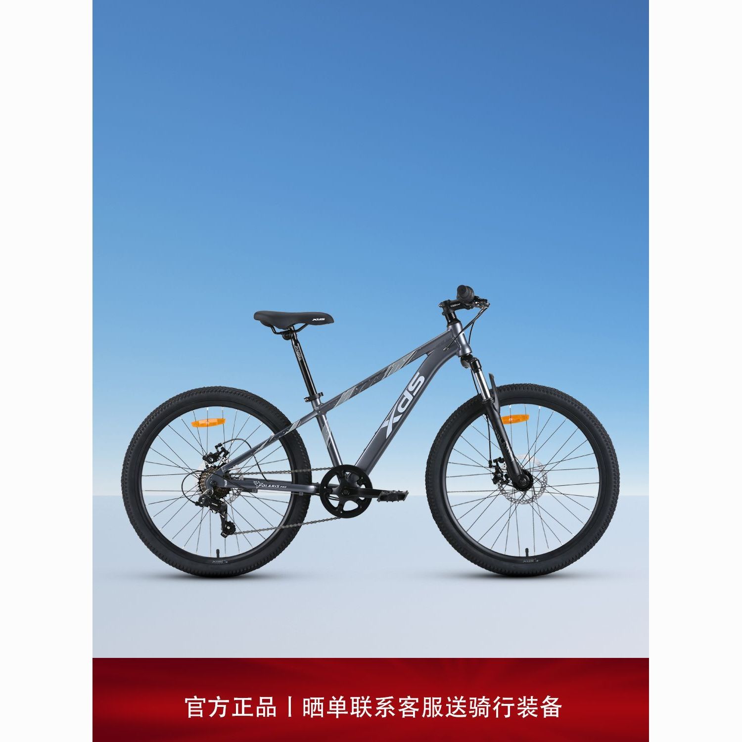 喜德盛 青少年山地车2025款北极星Pro24英寸铝合金车架碟刹 818.9元
