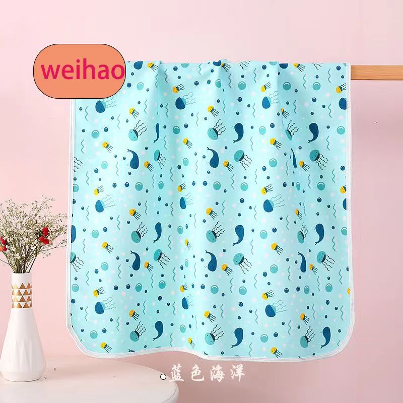 宝宝纯棉隔尿垫新生婴儿童用品夏天透气防水可洗超大号月经姨妈垫 11.76元