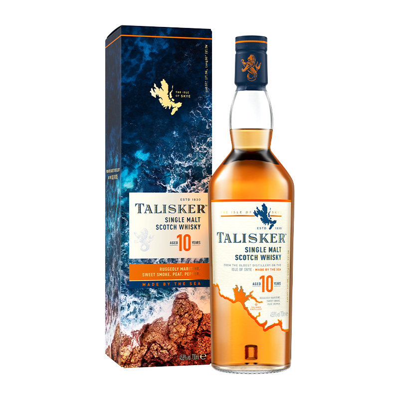 TALISKER 泰斯卡 10年单一麦芽威士忌700ml 212.75元（需用券）