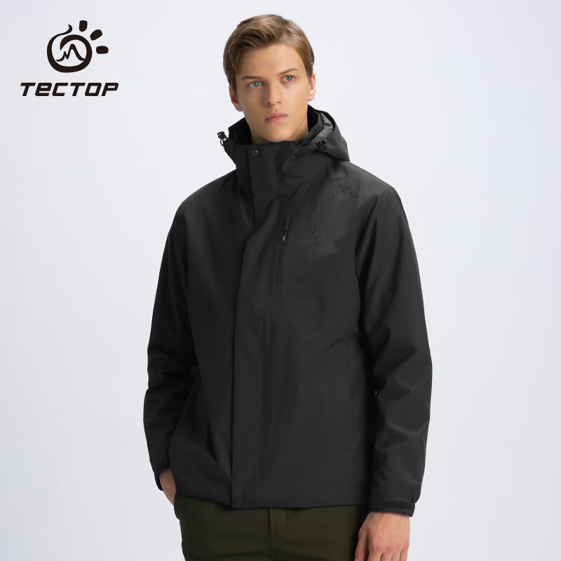 探拓（TECTOP）情侣款三合一两件套登山服 多色可选 157.96元