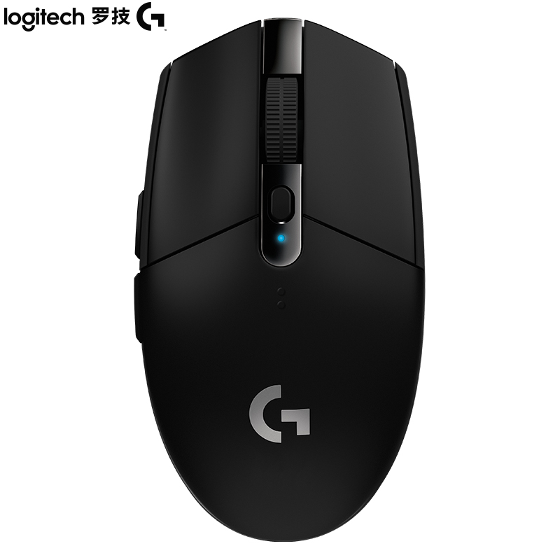 罗技 logitech G304 2.4G LIGHTSPEED 无线鼠标 12000DPI 黑色 206元