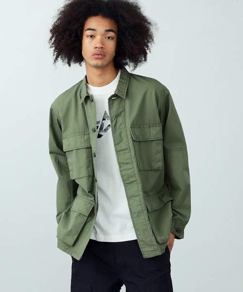 Alpha Industries 阿尔法工业 B.D.U. 男士战地夹克外套TA1629 429元（可3件9折） 买手党-买手聚集的地方