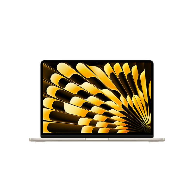 苹果 Apple AI笔记本/2025款MacBookAir13英寸M4(10+10核)16G 512G 星光色电脑 ￥7561.21